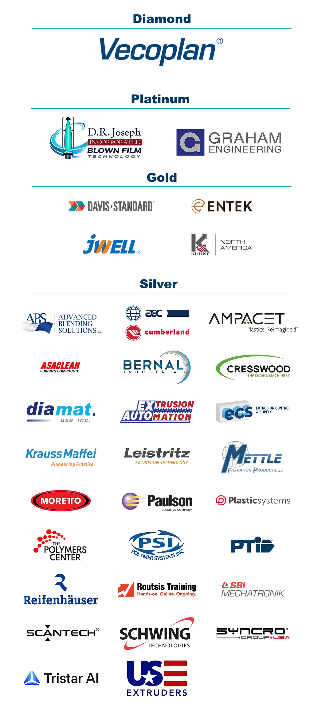 Thank You to Our 2026 Sponsors!