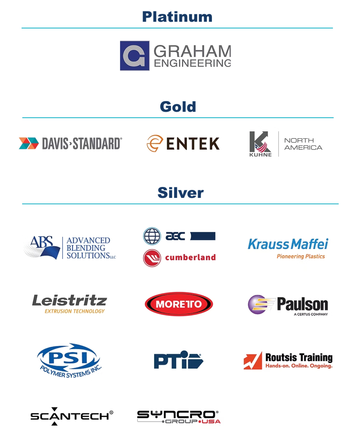 Thank You to Our 2026 Sponsors!