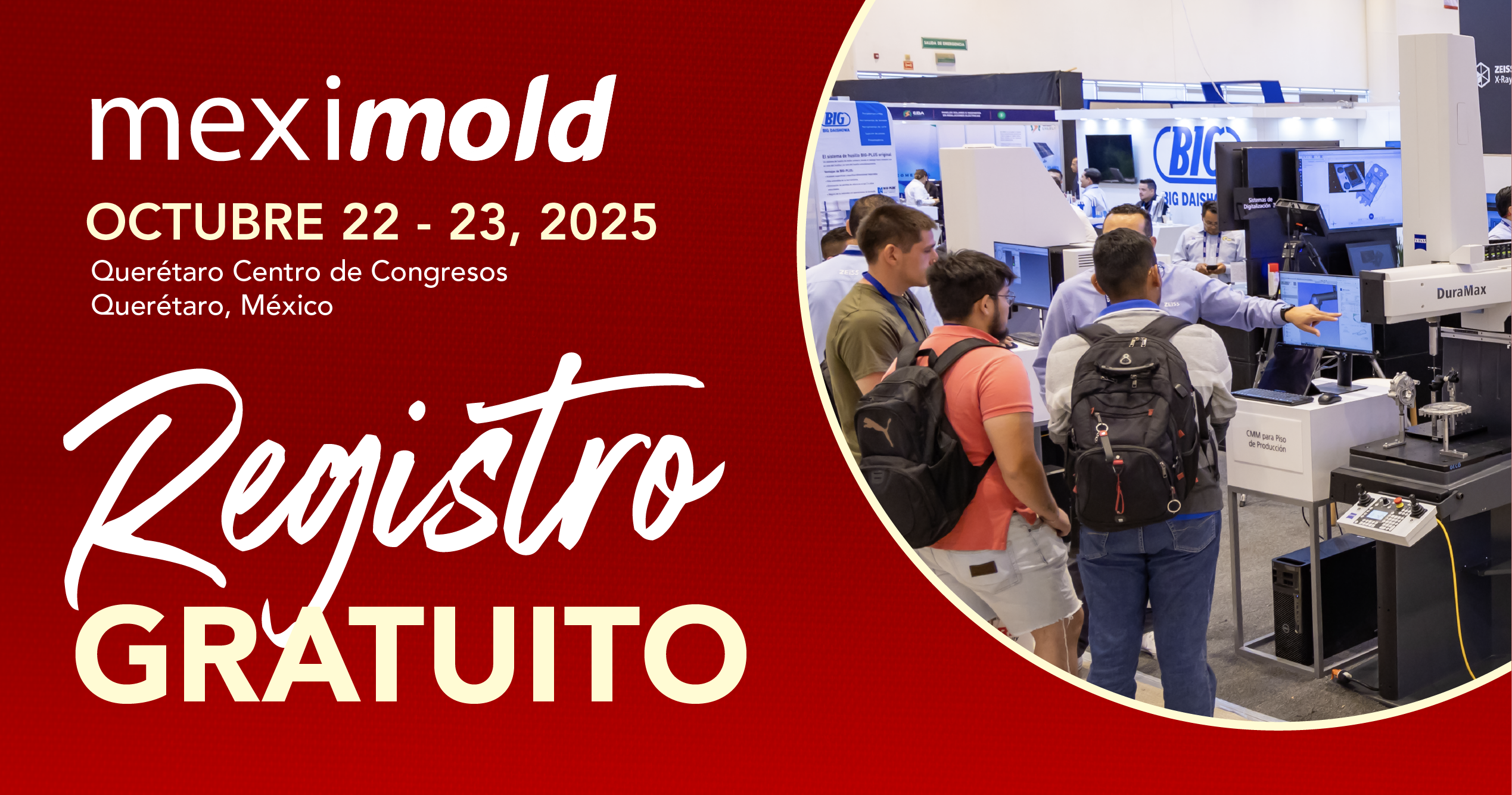 Meximold 2025, Octubre 22 - 23, 2025