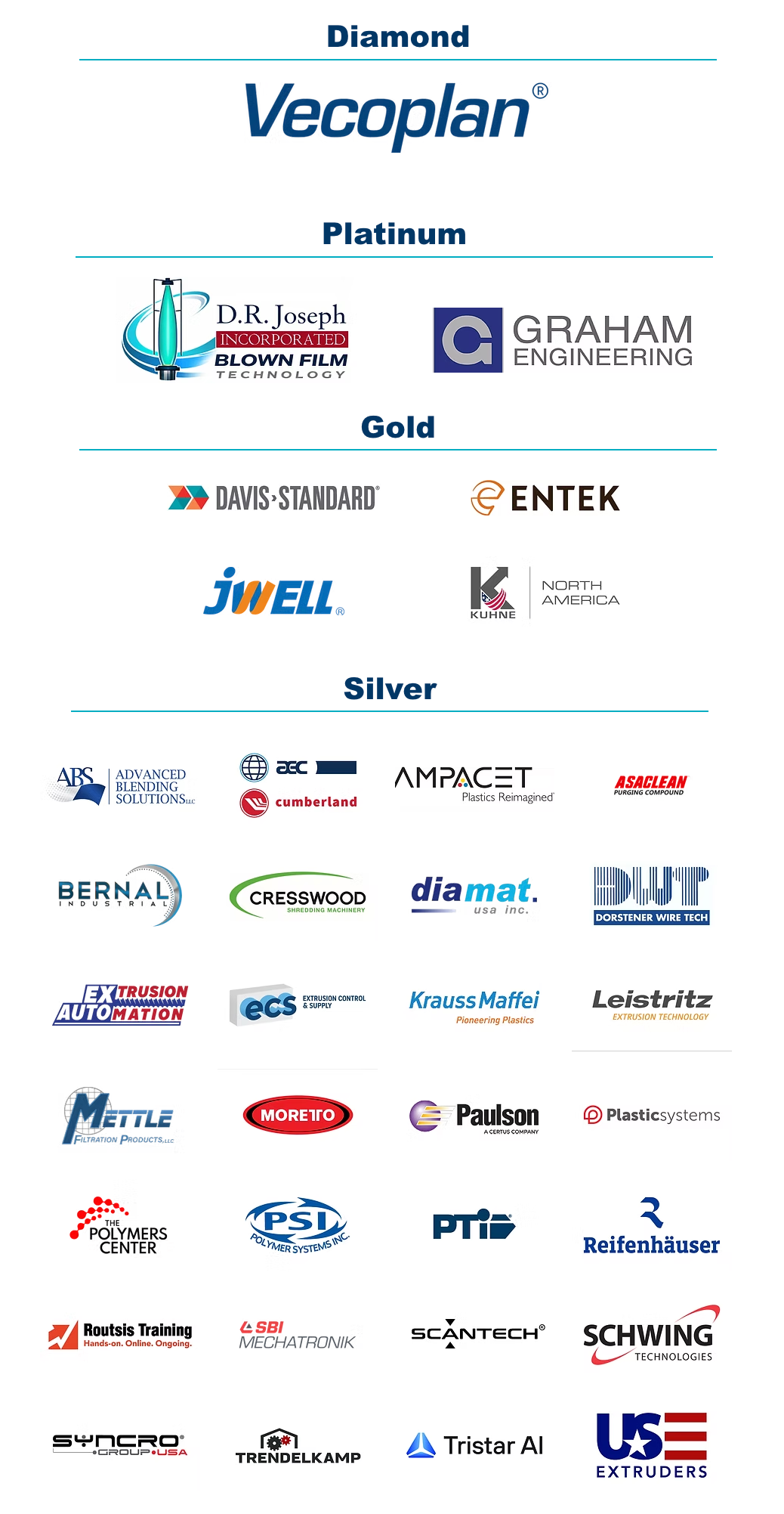 Thank You to Our 2026 Sponsors!