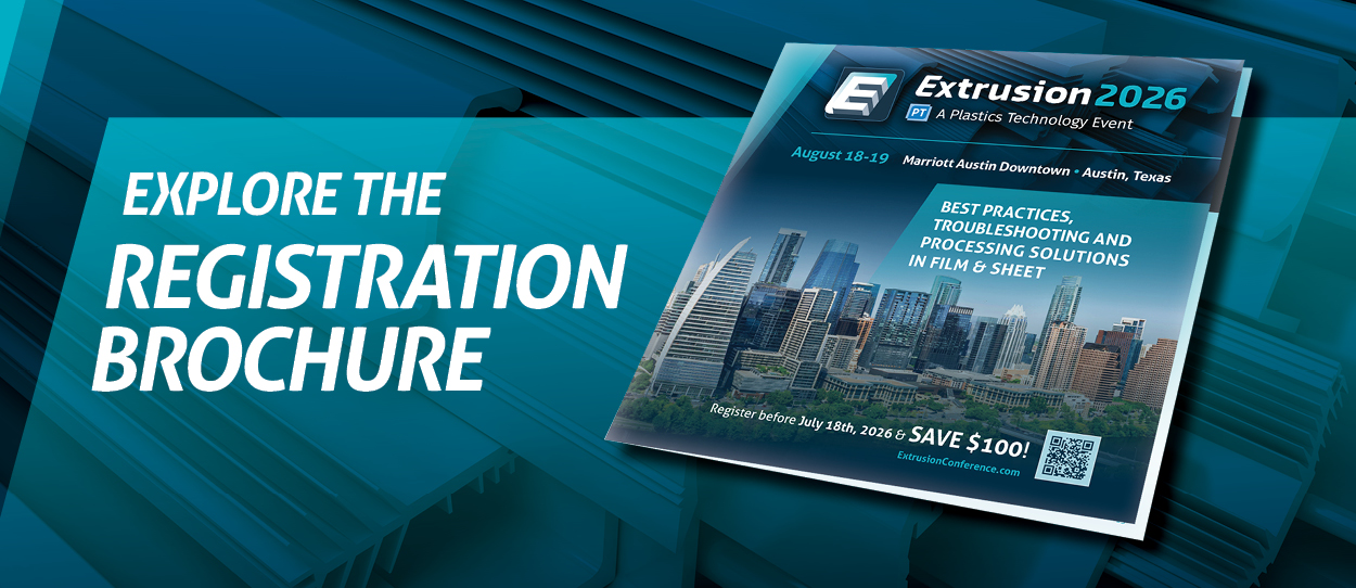Explore the Extrusion 2026 Registration Brochure
