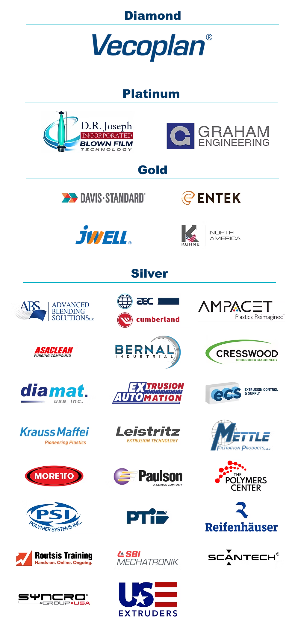 Thank You to Our 2026 Sponsors!