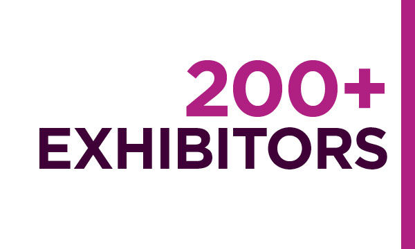 See 200+ Exhibitors