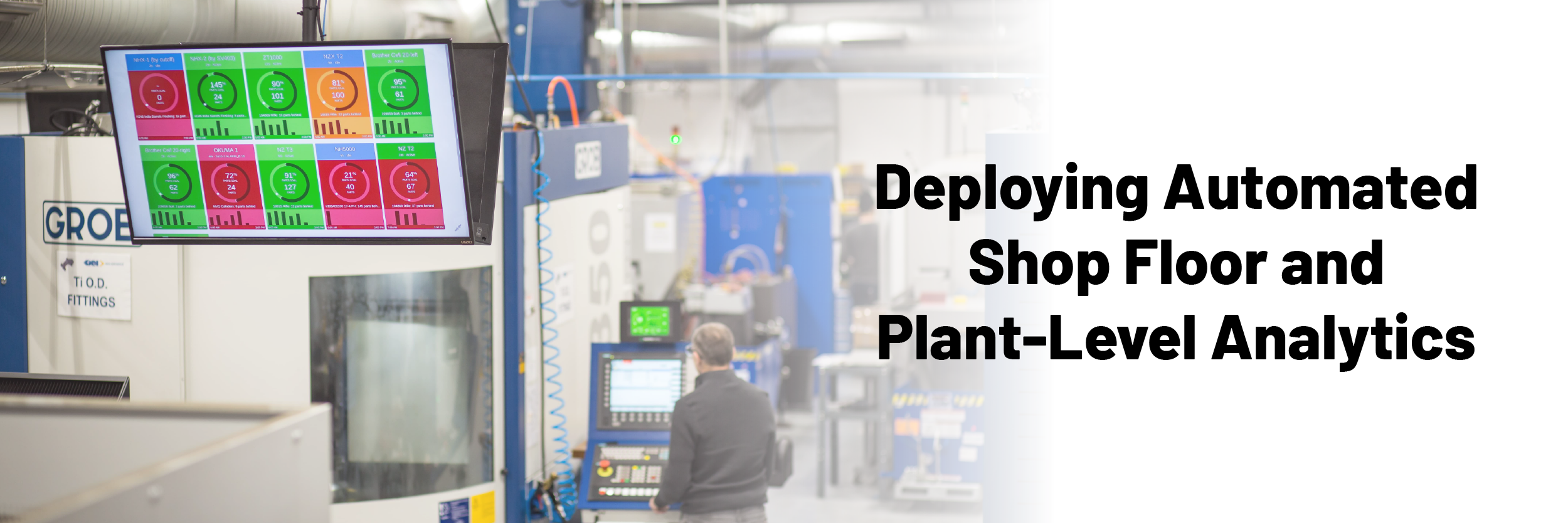 Deploying Automated Shop Floor and Plant-Level Analytics