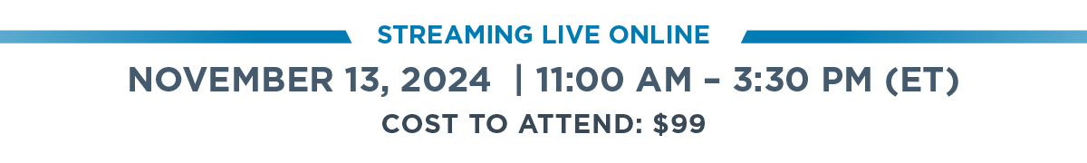 CW Tech Days - Nov 13, 2024 | 11 AM - 3:30 PM ET