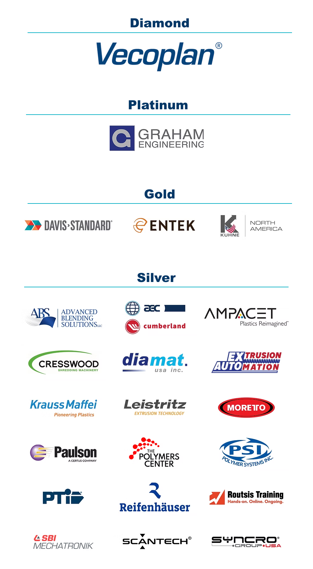 Thank You to Our 2026 Sponsors!