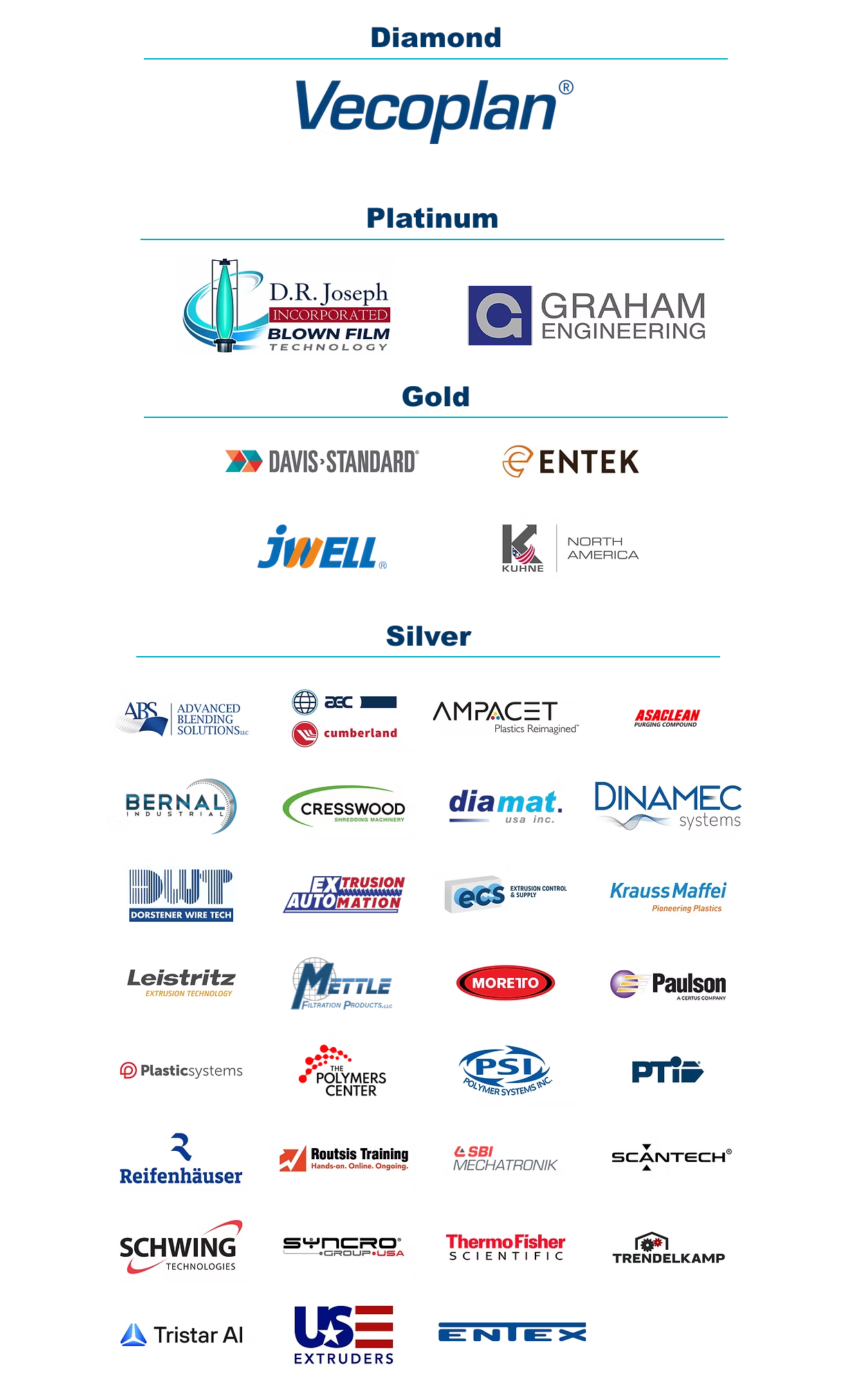 Thank You to Our 2026 Sponsors!