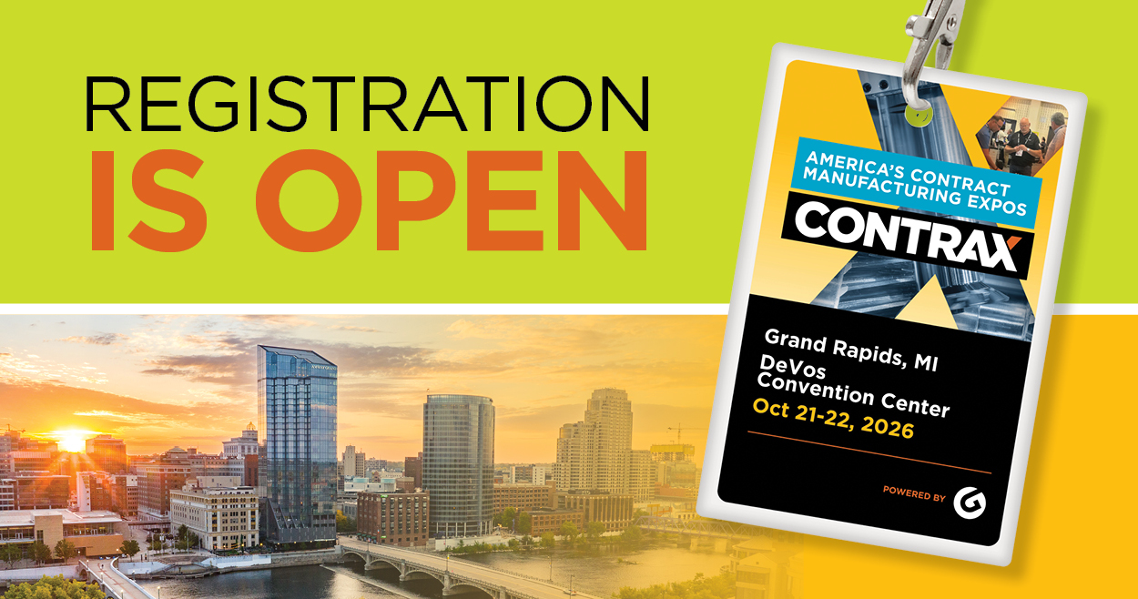 Introducing CONTRAX, a new event series connecting buyers and sellers of American advanced manufacturing services